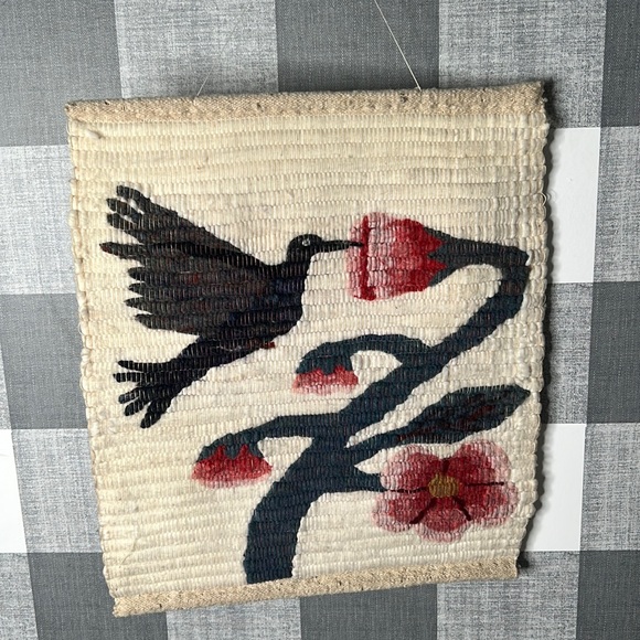 VTG Hummingbird Tapestry - Picture 1 of 3